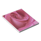 Rosa Rose Notizblock (angewinkelt)