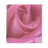 Rosa Rose Notizblock (Vorderseite)