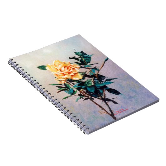 Rosa/Rose Notizblock (Rechte Seite)