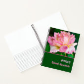 Rosa Rose Notizblock (Innenseite)