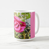 Rosa Rose Nr. 2 Kaffeetasse (VorderseiteRechts)