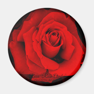 Rosa "Rose Osaka": Round Magnet