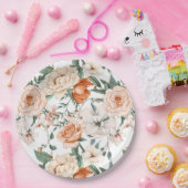 Rosa-Rose Pappteller (Party)