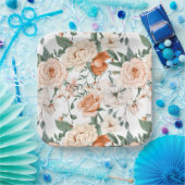 Rosa-Rose Pappteller (Party)