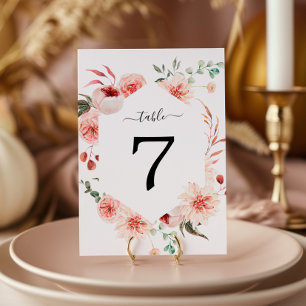 Rosa Rose & Peonies Bohemische Hochzeitsstimmung T Einladung