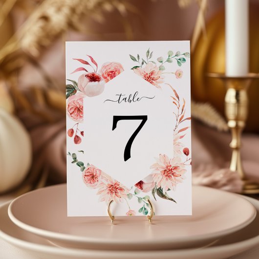 Rosa Rose & Peonies Bohemische Hochzeitsstimmung T Einladung