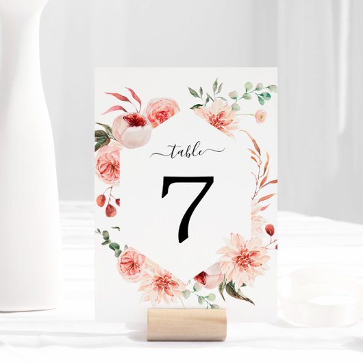 Rosa Rose & Peonies Bohemische Hochzeitsstimmung T Einladung