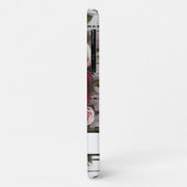 Rosa Rose Polka dots Case-Mate iPhone Hülle (Hinten/Links)