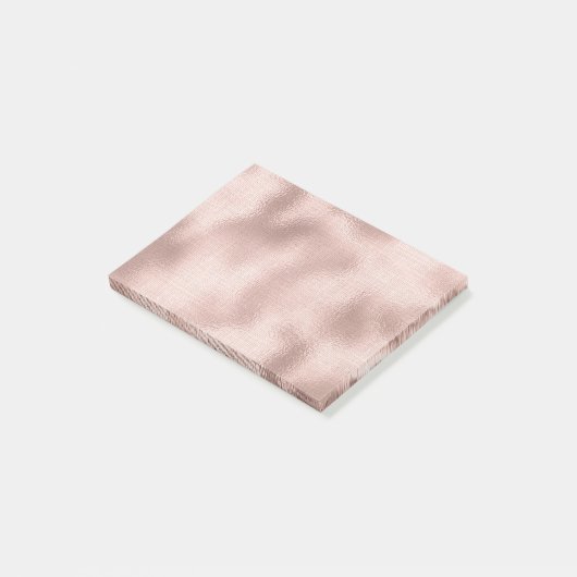 Rosa Rose Post-it Klebezettel (angewinkelt)