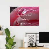 Rosa Rose Poster (Heimbüro)