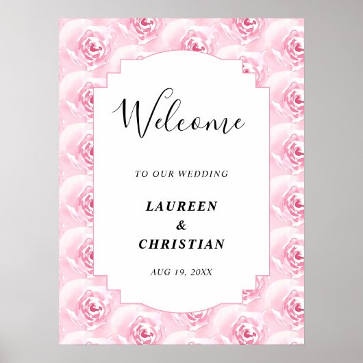 Rosa Rose Poster (Vorne)