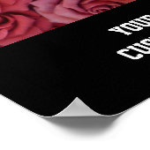 Rosa Rose Poster (Ecke)