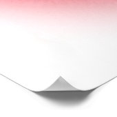 Rosa Rose Poster (Ecke)