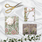 Rosa Rose Reben Geschenkpapier Set