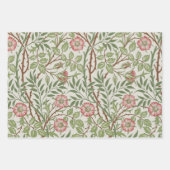 Rosa Rose Reben Geschenkpapier Set (Vorderseite)