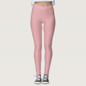 Rosa Rose Rosa Farbe | Classic | elegant Leggings (Vorderseite)
