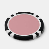 Rosa Rose Rosa Farbe | Classic | elegant Pokerchips (Einzeln)