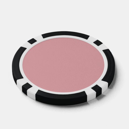 Rosa Rose Rosa Farbe | Classic | elegant Pokerchips (Einzeln)