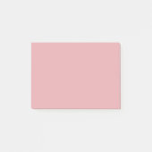 Rosa Rose Rosa Farbe | Classic | elegant Post-it Klebezettel (Vorderseite)