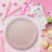 Rosa Rose Rosa Pappteller (Party)