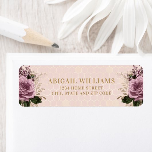 Rosa Rose Rücksendeadresse (Insitu)