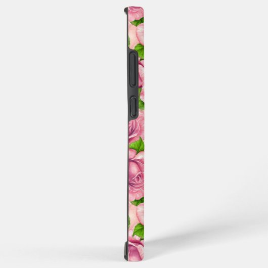 Rosa Rose Samsung Galaxy Hülle (Rechte Seite)