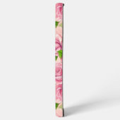 Rosa Rose Samsung Galaxy Hülle (Linke Seite)