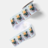Rosa/Rose Satinband (Rückseite)
