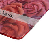 Rosa Rose Schneidebrett (Ecke)
