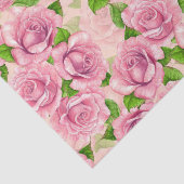 Rosa Rose Seidenpapier (Ausschnitt)