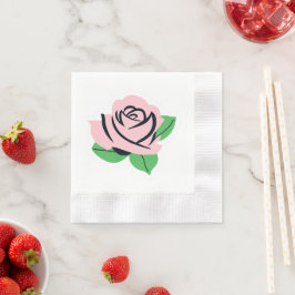 Rosa Rose Serviette