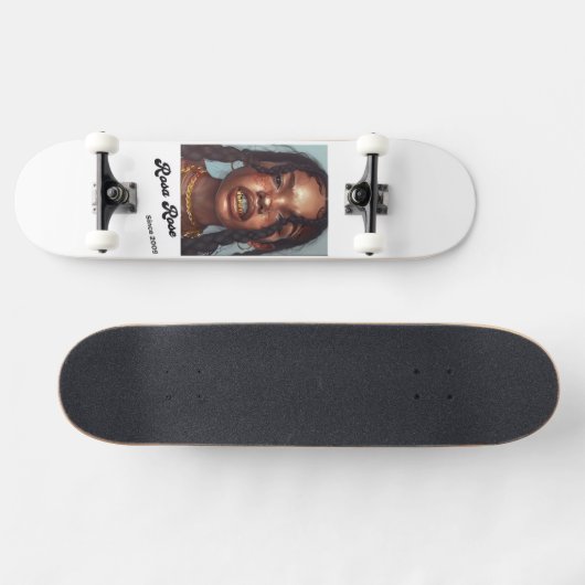 Rosa Rose Skateboard (Horizontal)
