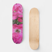Rosa Rose Skateboard (Vorderseite)