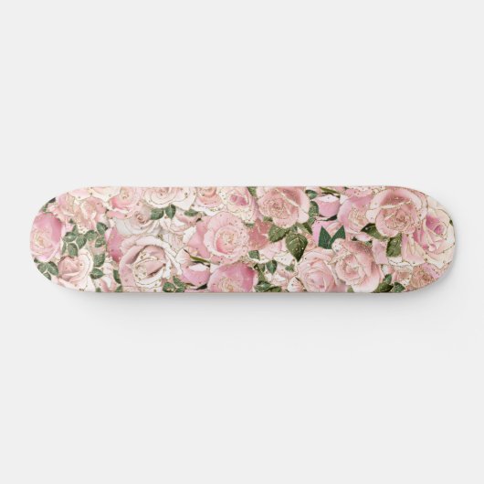 Rosa Rose Skateboard (Horizontal)