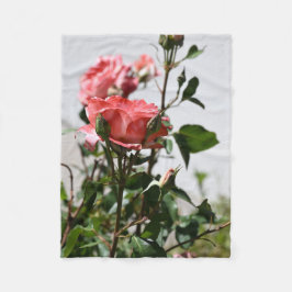 Rosa Rose Soft Blankon Fleecedecke