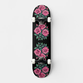 Rosa Rose Süße Blumen Skateboard