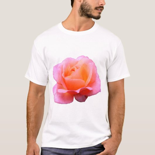 Rosa Rose T-Shirt (Vorderseite)