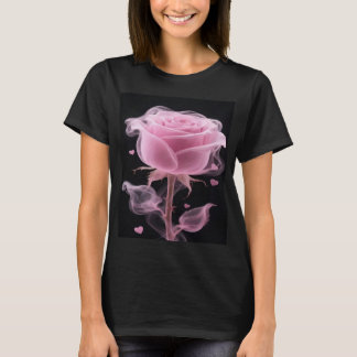 Rosa-Rose-T - Shirt für Mädchen