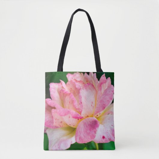 Rosa Rose Tasche (Vorderseite)