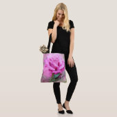 Rosa Rose Tasche (Am Model)