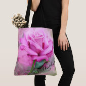 Rosa Rose Tasche (Von Nahem)