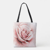 Rosa Rose Tasche (Rückseite)