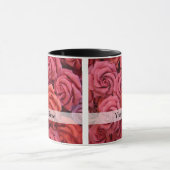 Rosa Rose Tasse (Zentrum)