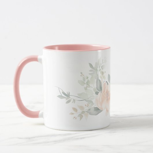 Rosa Rose Tasse (Links)
