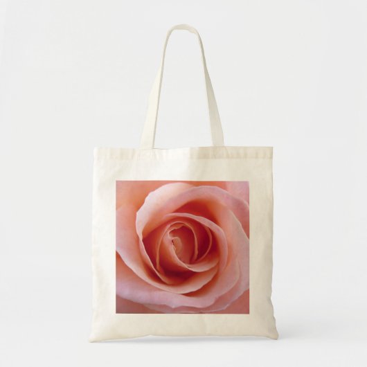 Rosa Rose Tragetasche (Vorne)