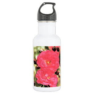 Rosa Rose Trinkflasche