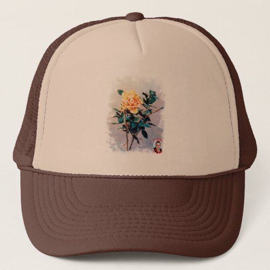 Rosa/Rose Truckerkappe (Vorderseite)