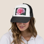 Rosa Rose Truckerkappe (Beispiel)