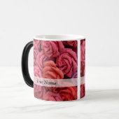 Rosa Rose Verwandlungstasse (Vorderseite Links)