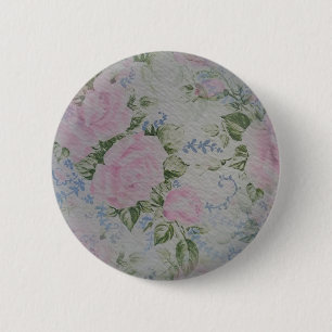 Rosa Rose Vintag Button